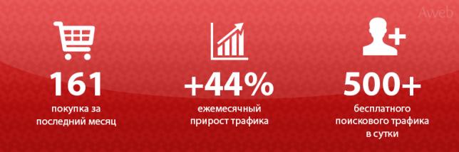 Повышение и конвертация в продажи бесплатного поискового трафика для интернет-магазина бижутерии