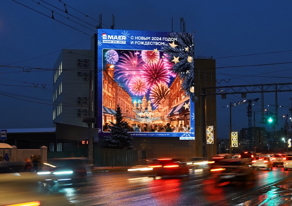 Цифровой фейерверк увидят россияне в Новый год 
