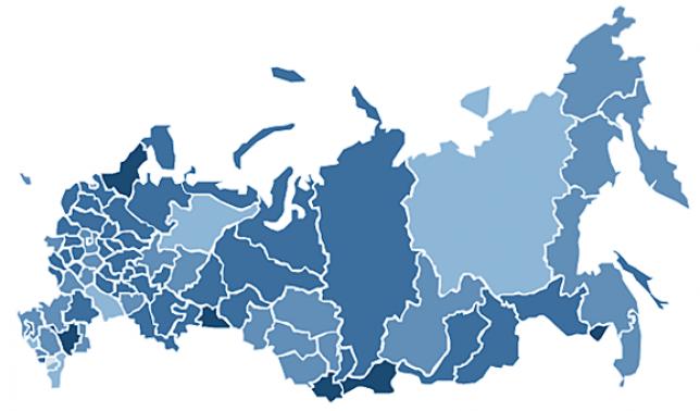 Любовь и ненависть на карте России: исследование эмоционального состояния пользователей соцмедиа
