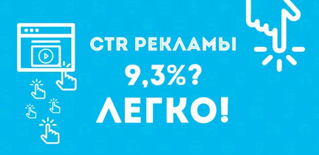 Как достигнуть CTR для видеорекламы в 9,3%