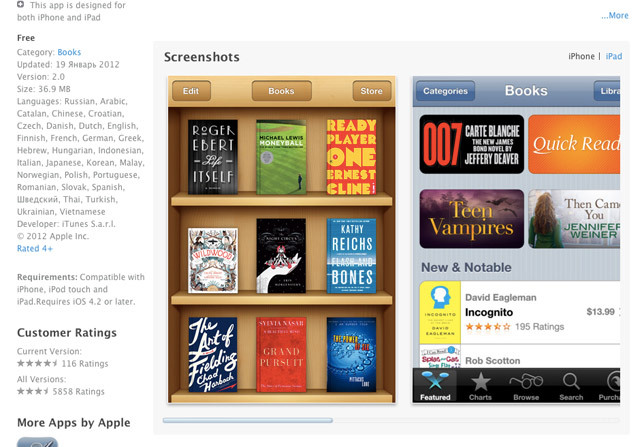 IBooks это удивительный способ загрузки и чтения книг. iBooks включает