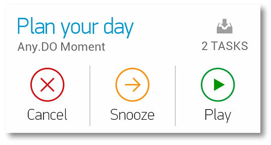 Как спланировать свой день - Any.do Moment
