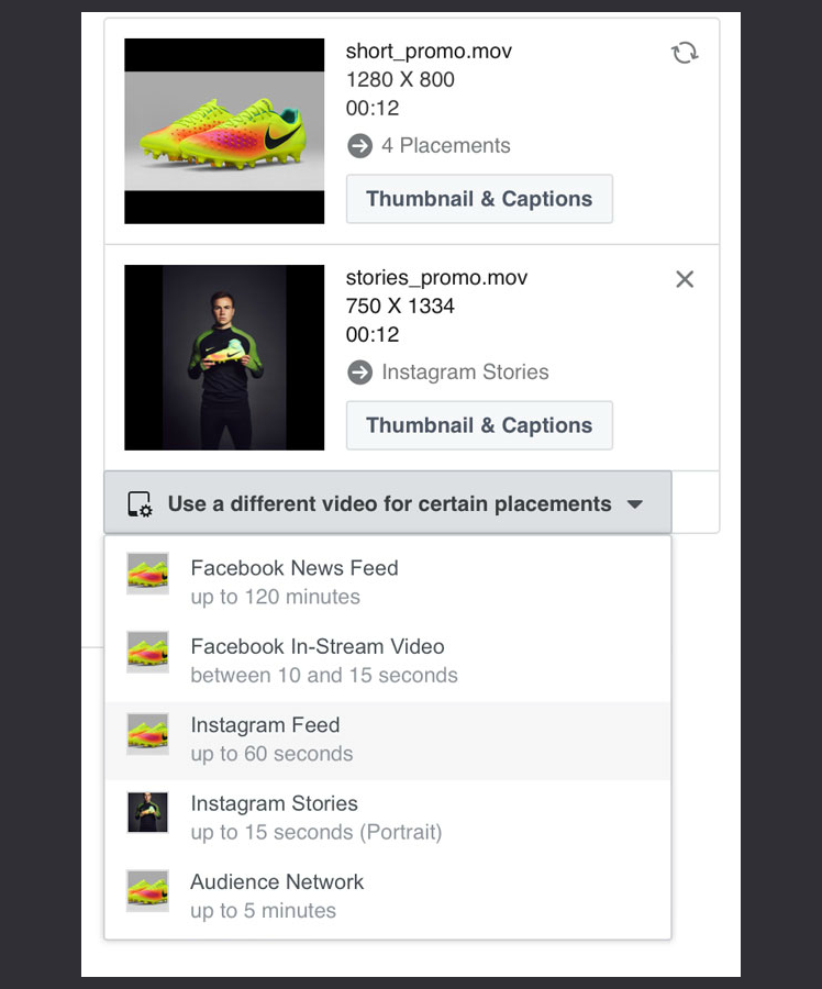 Новый рекламный инструмент Facebook Asset customization