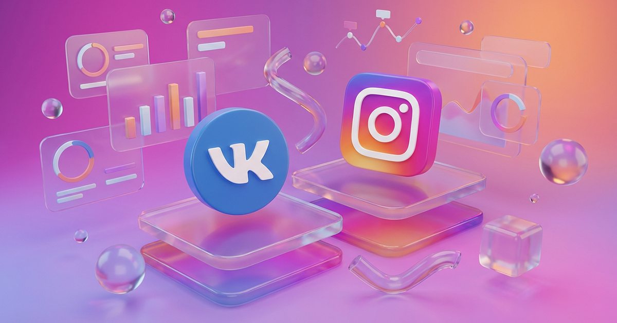 Сравнительный анализ конкурентов в ВК и Инстаграм*