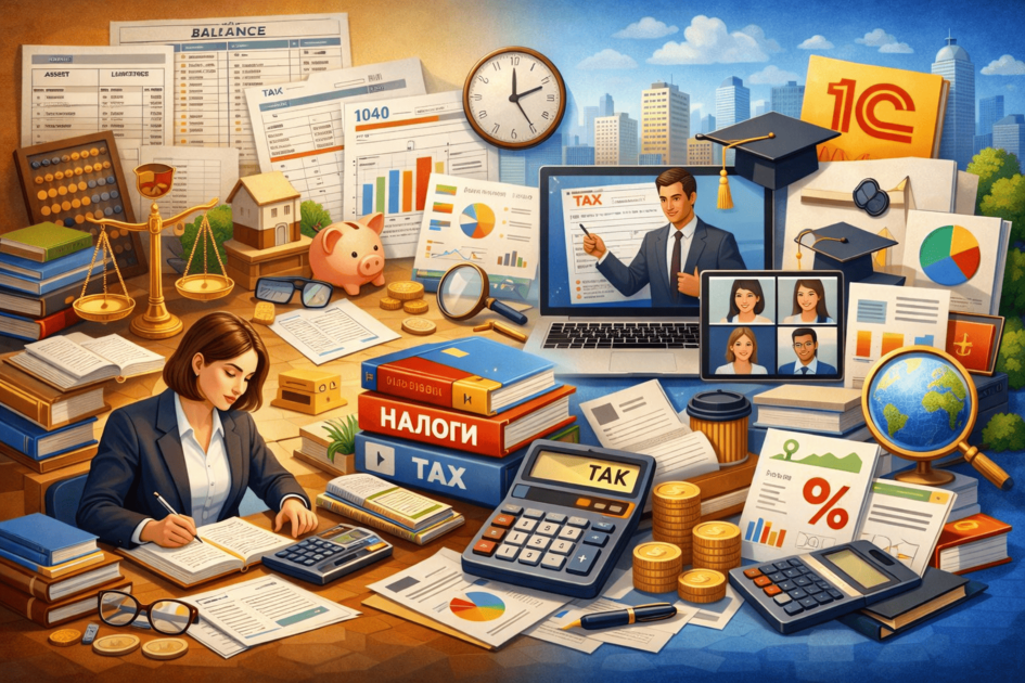 Обучение по бухгалтерскому учету и налогообложению: [ТОП-8] онлайн-курсов на бухгалтер по налогам