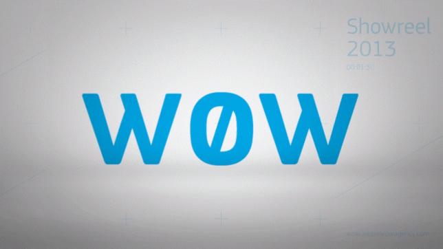 Шоурил от digital-агентства Wow за 2013 год 