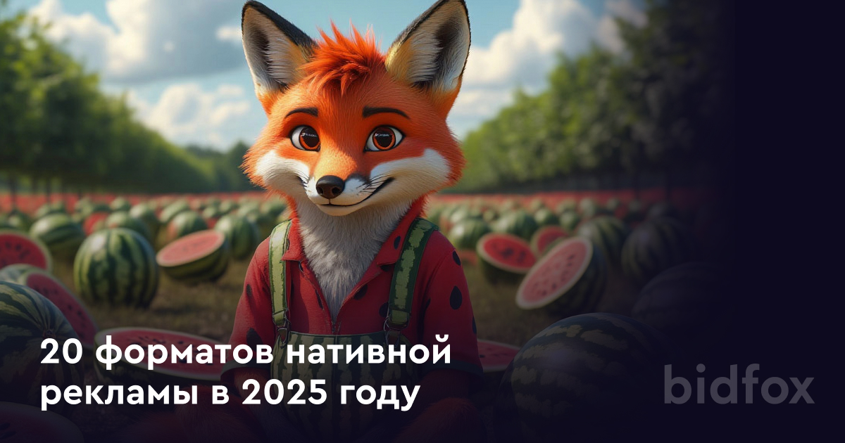20 форматов нативной рекламы в 2025 году
