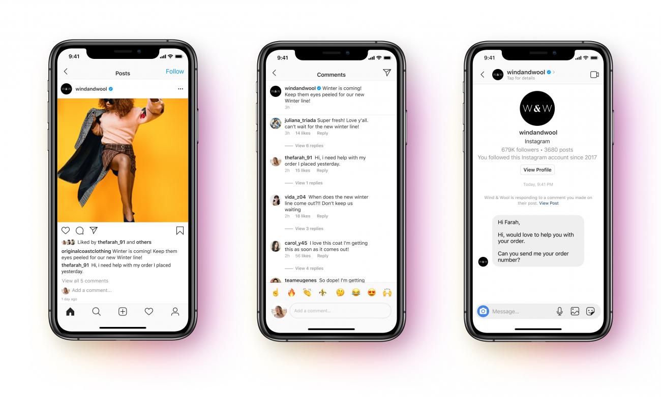 В Директе Instagram заработали чатботы, которые можно интегрировать с CRM
