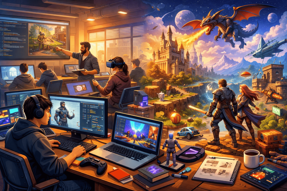 [ТОП-10] программ высшего образования по Геймдизайну и Разработке Компьютерных Игр