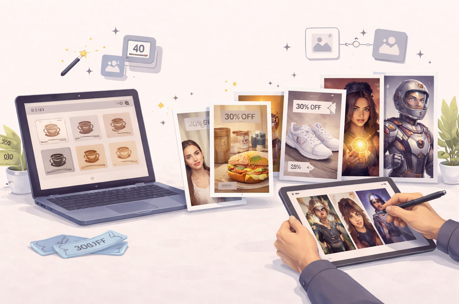 Генерация изображений нейросетью: полный гайд по лучшим сервисам 2026 года