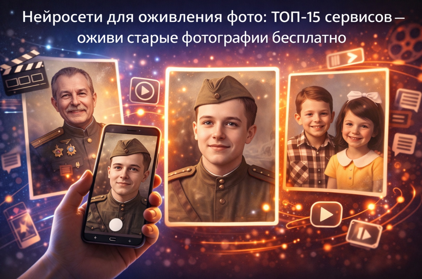 Нейросети для оживления фото: ТОП-15 сервисов — оживи старые фотографии бесплатно