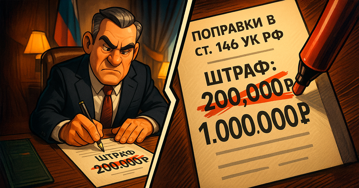 Штраф за нарушение авторских прав поднимут в 5 раз