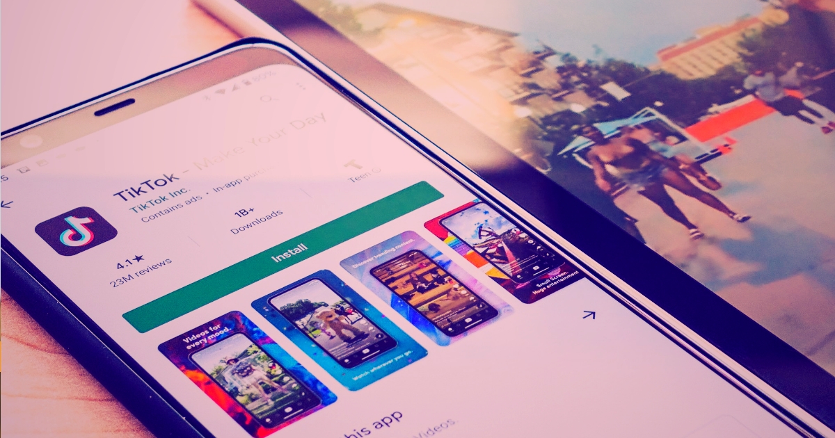 В Европе число ежемесячно активных пользователей TikTok превысило 100 миллионов