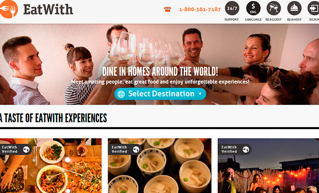 EatWith: альтернатива ресторанам по всему миру