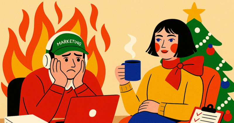 Декабрь без хаоса: как маркетологам пройти месяц без авралов