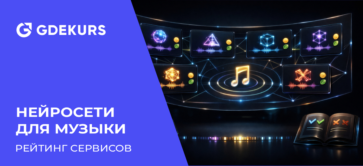 7 сервисов для создания музыки через нейросеть: платные и бесплатные ИИ генераторы 2026 года