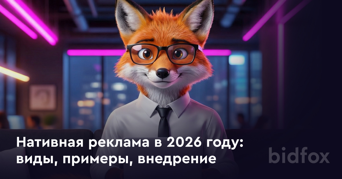 Нативная реклама в 2026 году: что это, виды, примеры, внедрение