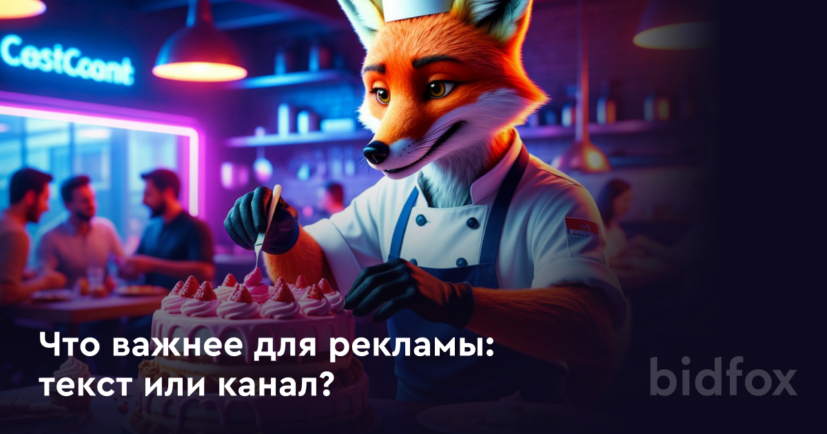 Что влияет на эффективность рекламного поста больше: текст или выбранный канал?