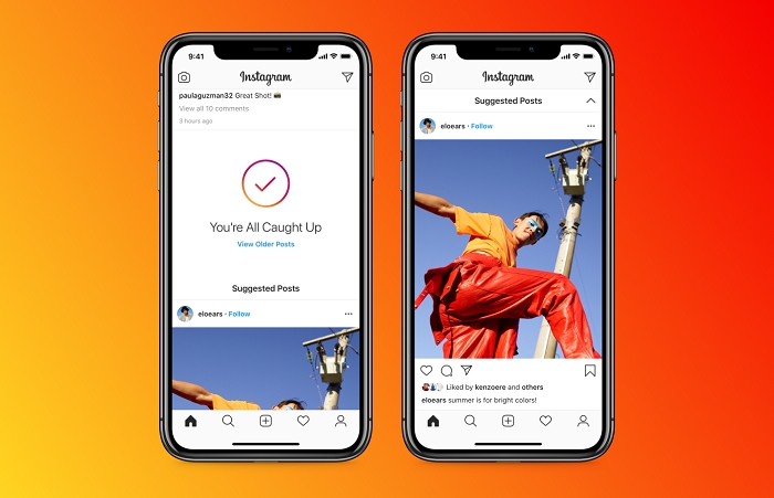 Instagram дополнит ленту подписок рекомендуемыми публикациями