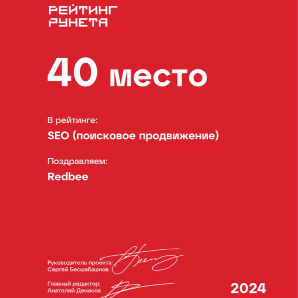 Результаты «Рейтинга Рунета 2024»