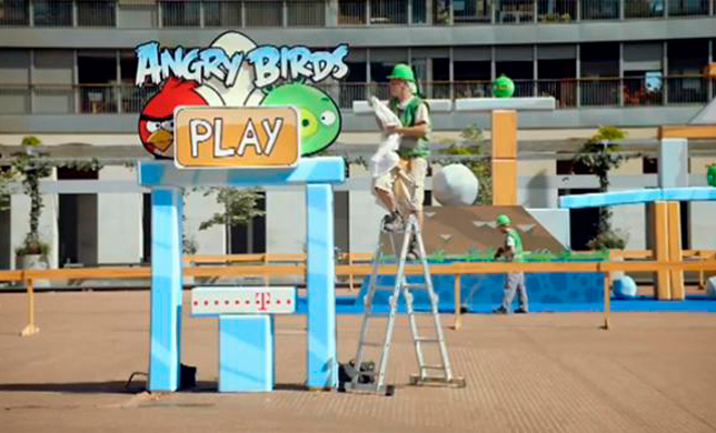 Angry Birds в рекламных кампаниях