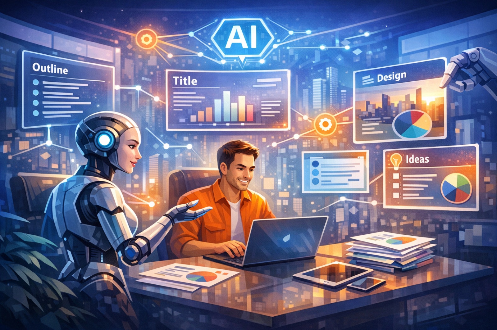 ИИ для презентаций в 2026: ТОП-20 сервисов для создания PowerPoint и слайдов бесплатно