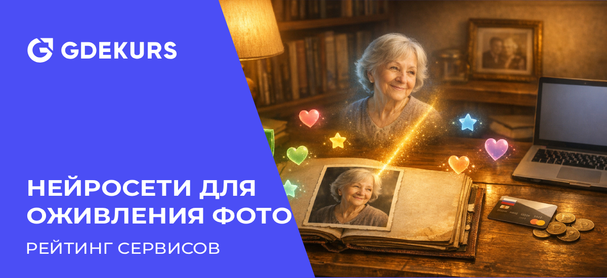 Как оживить фото нейросетью: 7 сервисов для оживления человека без VPN 2026 года