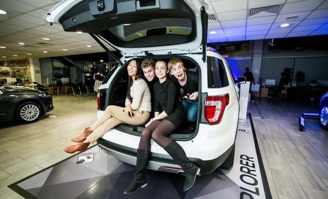 REMAR Group организовала шоу теней на презентации нового Ford Explorer