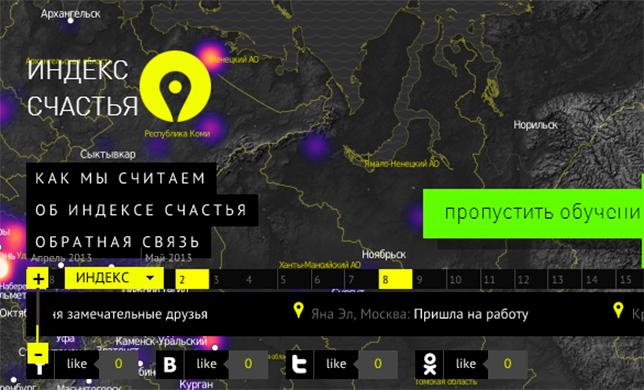 Индекс счастья от Ailove