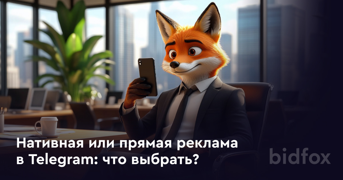 Нативная или прямая реклама в Телеграм