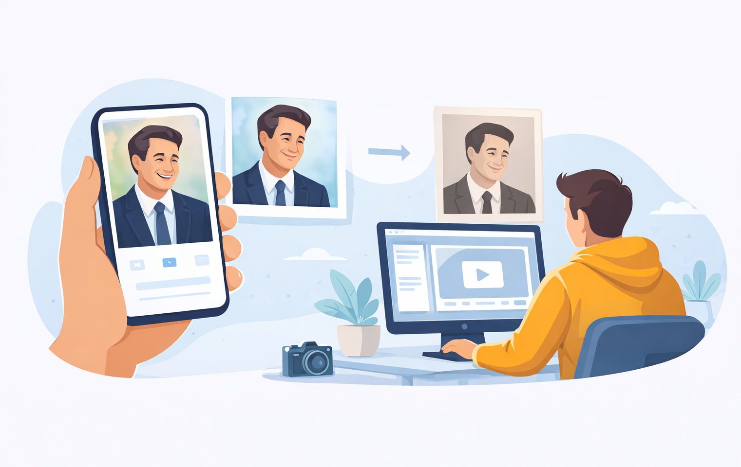 Оживить фото бесплатно онлайн: где это сделать и как получить лучший результат