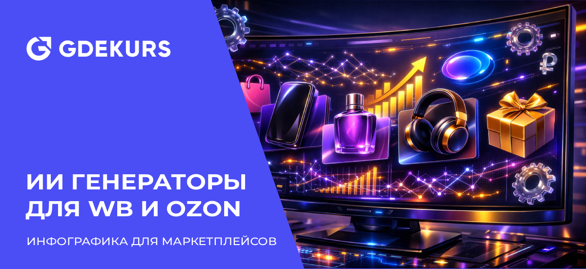 Инфографика для маркетплейсов: генераторы карточек товаров для WB и Ozon без ВПН с оплатой из РФ
