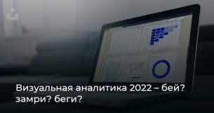 Онлайн-семинар «Визуальная аналитика 2022 — бей? замри? беги?»