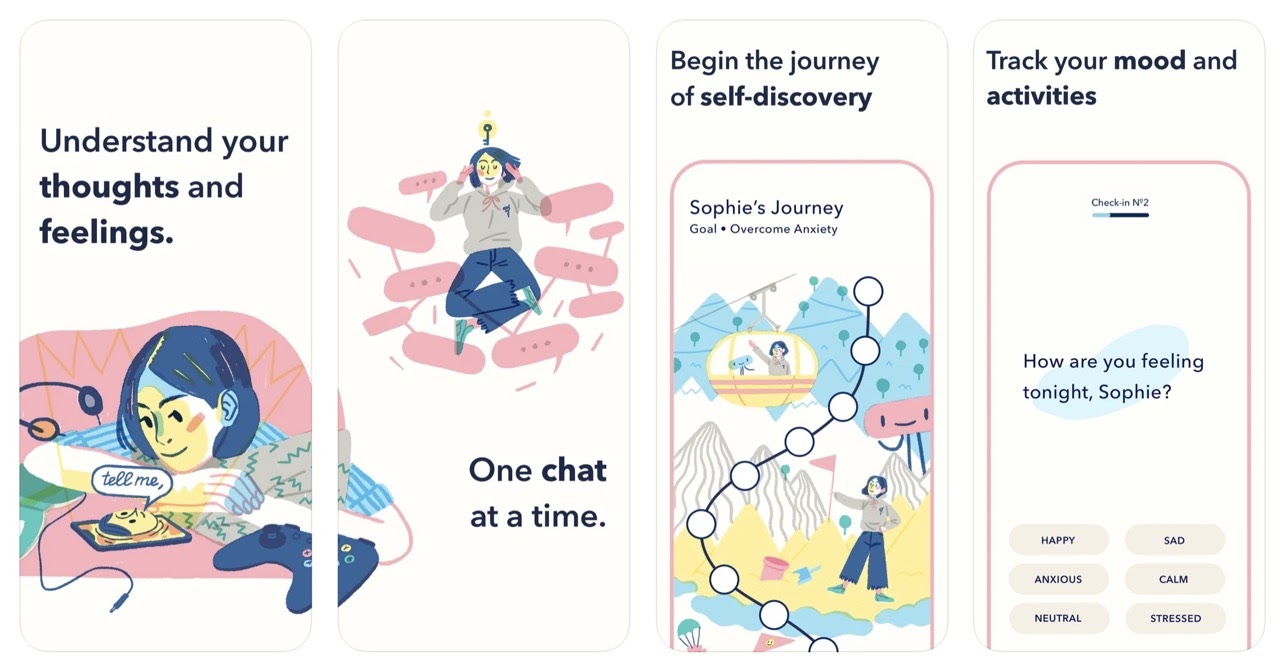 Sayana: Daily Self-Care - приложение на основе искусственного интеллекта, которое помогает пользователям наблюдать за изменениями своего настроения