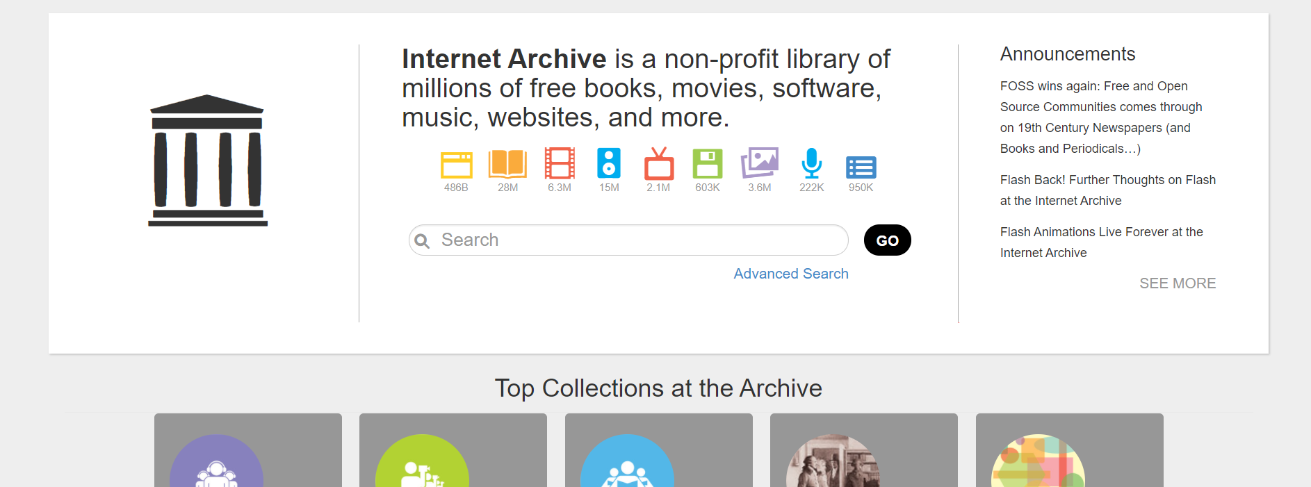 19 лучших сервисов онлайн-преподавателя по типографике и дизайну: Internet Archive - множество спесименов шрифтов различной давности