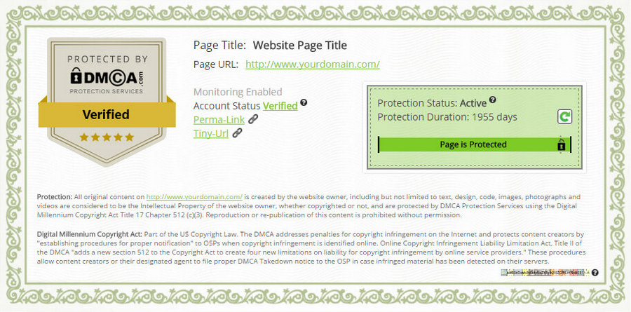 Как защитить сайт от кражи текстов: использование DMCA protected
