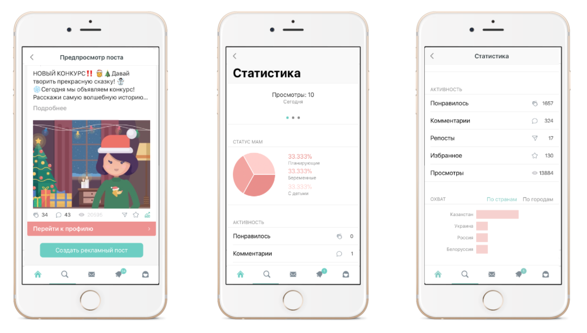 Как называется приложение как узнать ребенка. App для предварительного просмотра постов. Приложение с мамой и магазином.