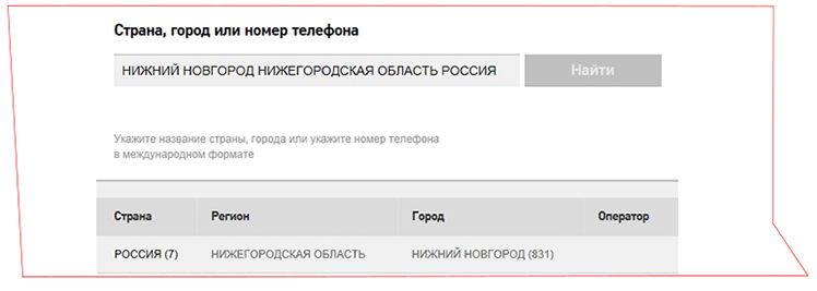 Номер телефона нижний новгород