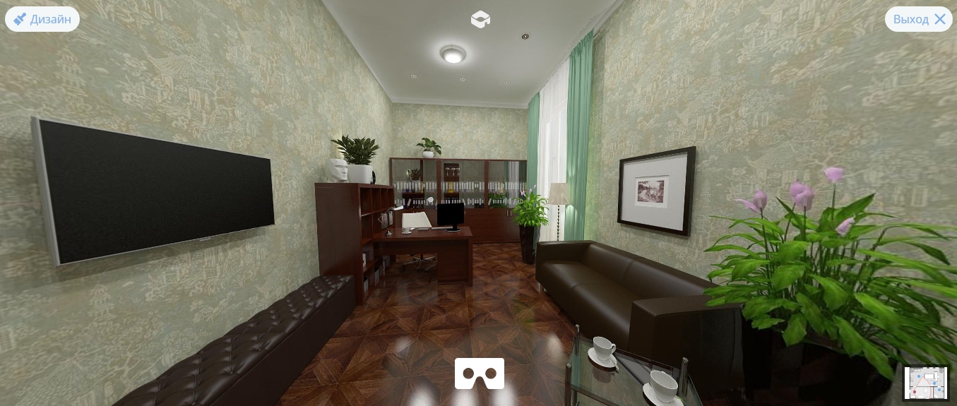 VR-кабинет для министра виртуальной реальности