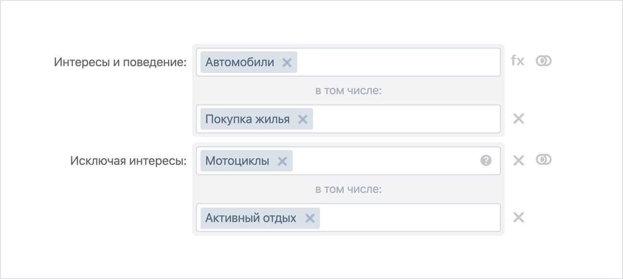 Как добавить пересечение аудиторий в рекламный кабинет ВКонтакте