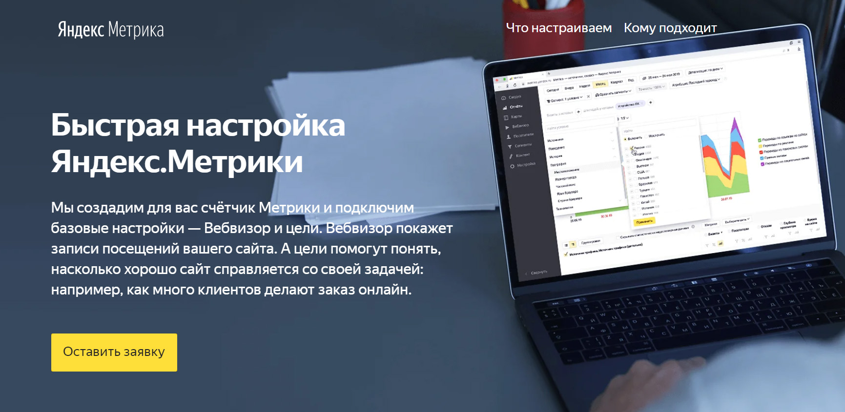 Топ инструментов руководителя: Яндекс Метрика 