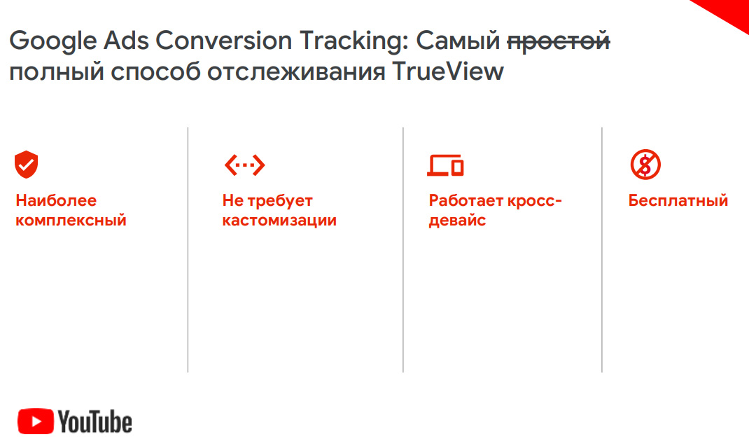 Как оценить кампанию на YouTube с учётом кросс-канальности и отложенных конверсий бесплатно — Google Ads Conversion Tracking 