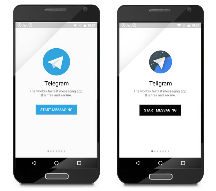 Telegram и Teligram