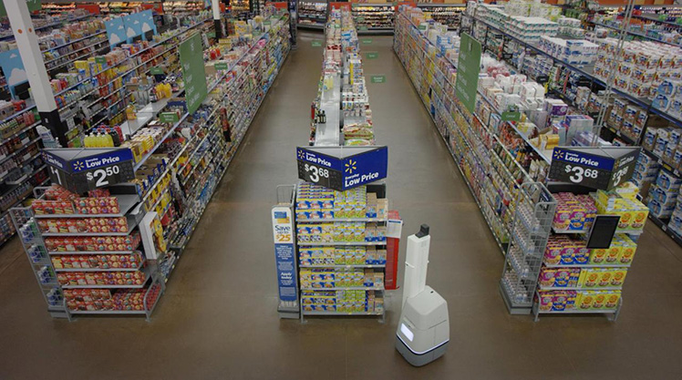  Walmart начала тестировать робосканеры товаров