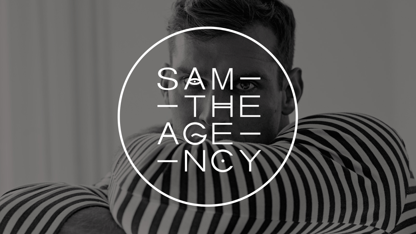Логотип и фирменный стиль для модельного агентства SAMTHEAGENCY