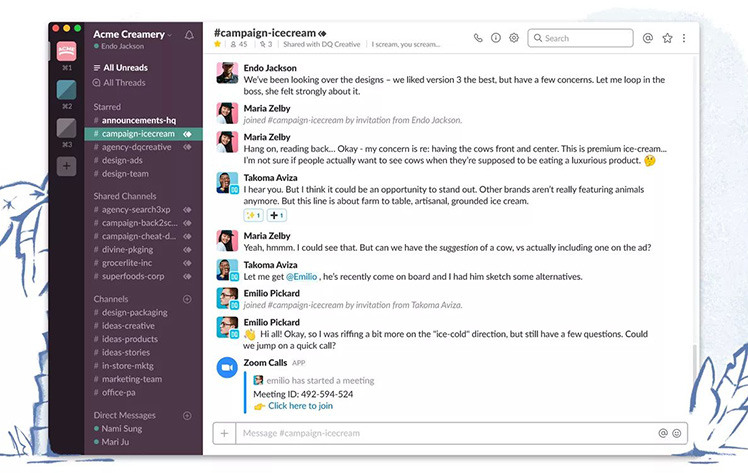 В Slack появились общие каналы для совместной работы компаний