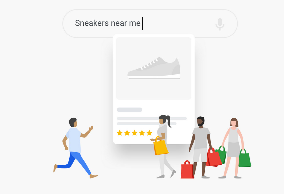 Google Покупки: теперь владельцы магазинов могут указать подробную информацию о продуктах, а также о доставке или самовывозе в своём профиле в сервисе Google Мой бизнес или в фиде о товарах в сервисе Google для розницы