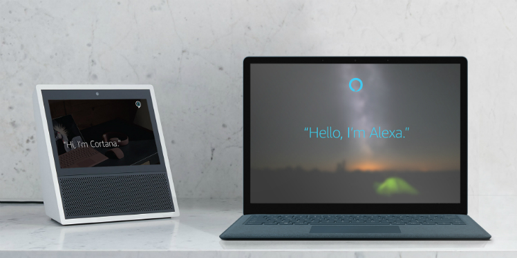 Cortana + Alexa