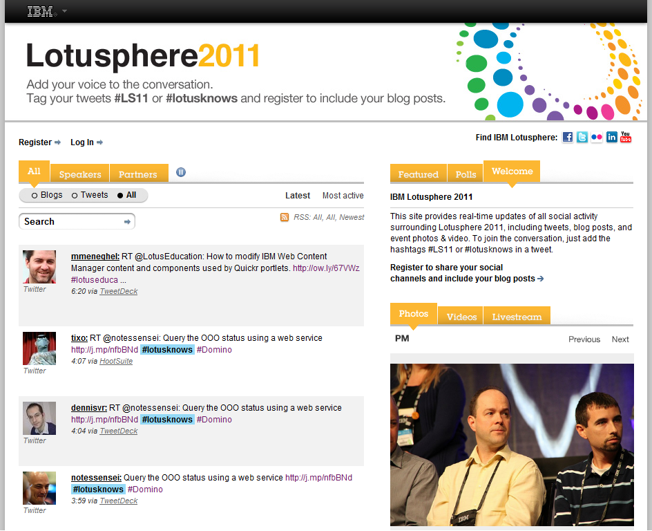 IBM Lotusphere 2011