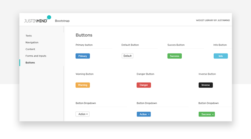 Bootstrap - наборы готовых скругленных кнопок для сайта